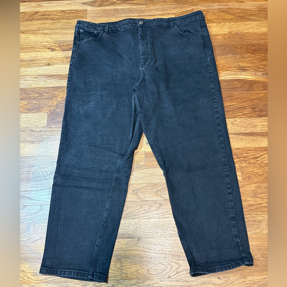 ASOS black ankle jeans